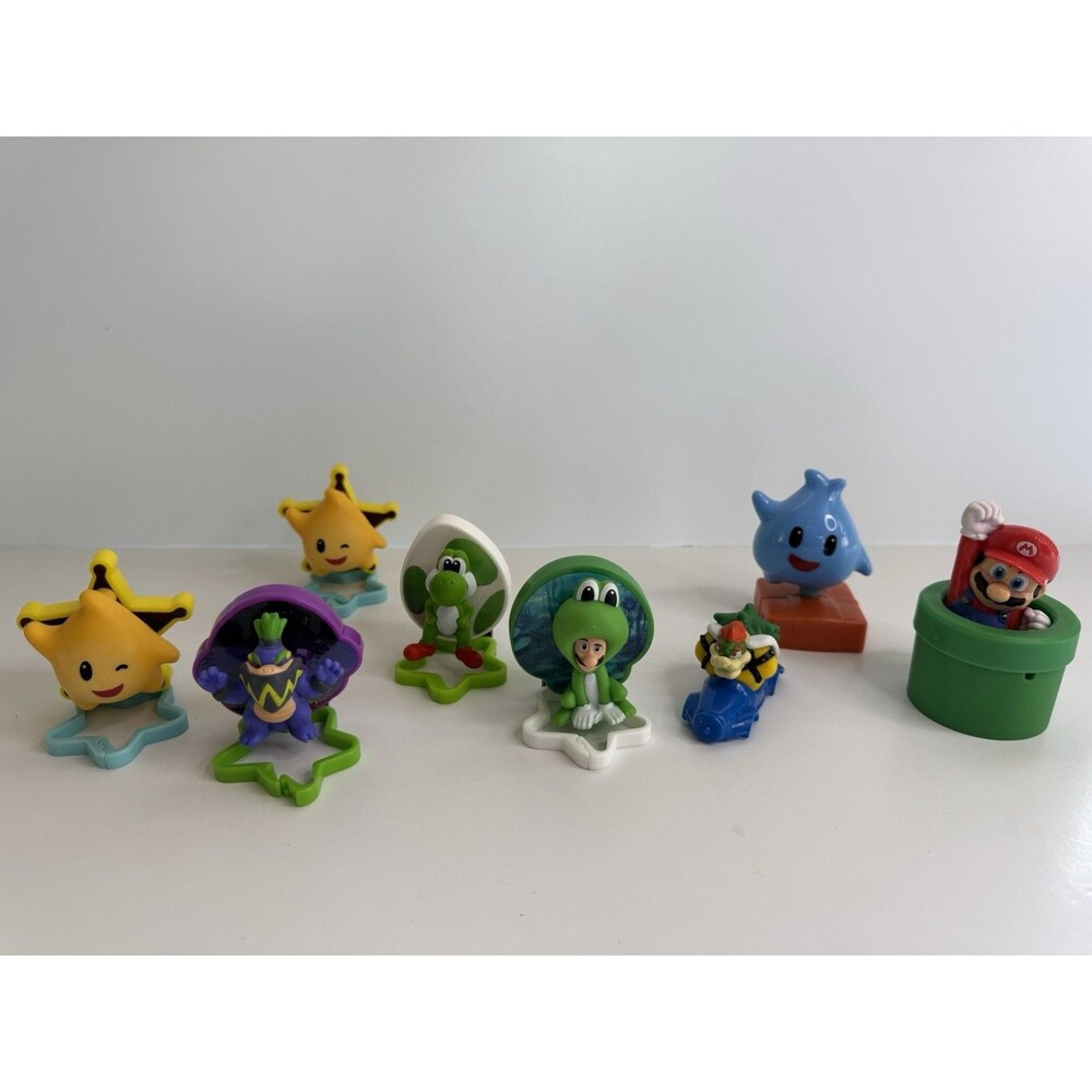 McDonald's Super Mario Bros Happy Meal Collectable Toys